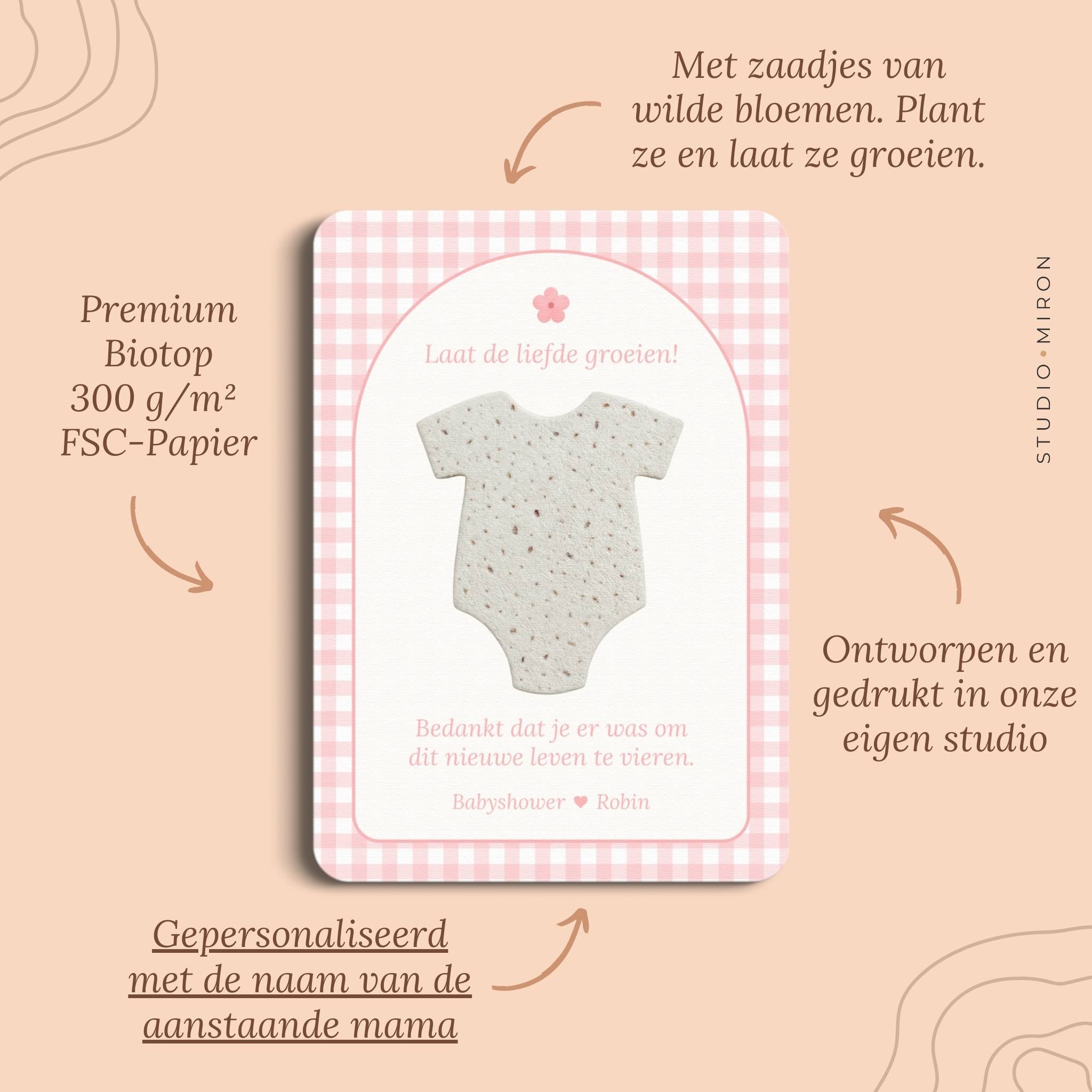 Starterspakket | Gingham Roze