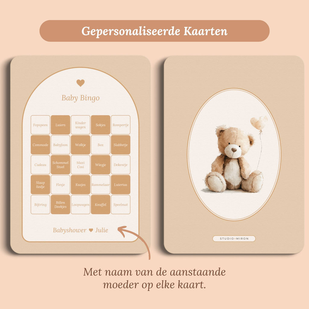 Baby Bingo | Boho Zand met Beertje