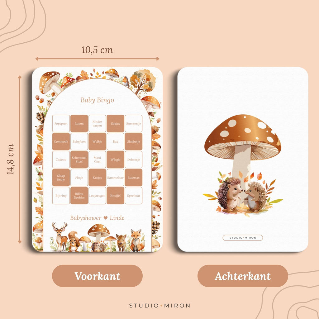 Baby Bingo | Bosdieren