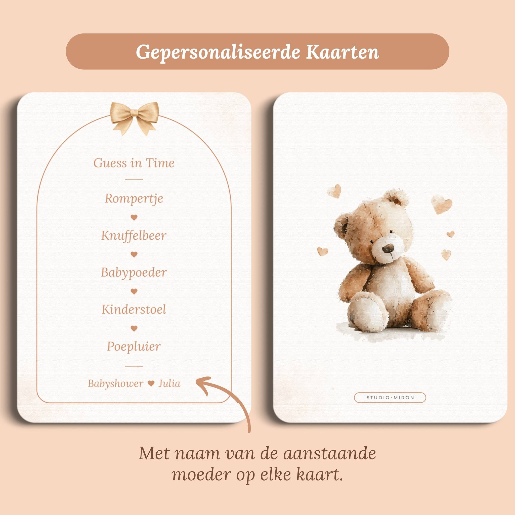 Guess in Time | Boho Beige met Beertje