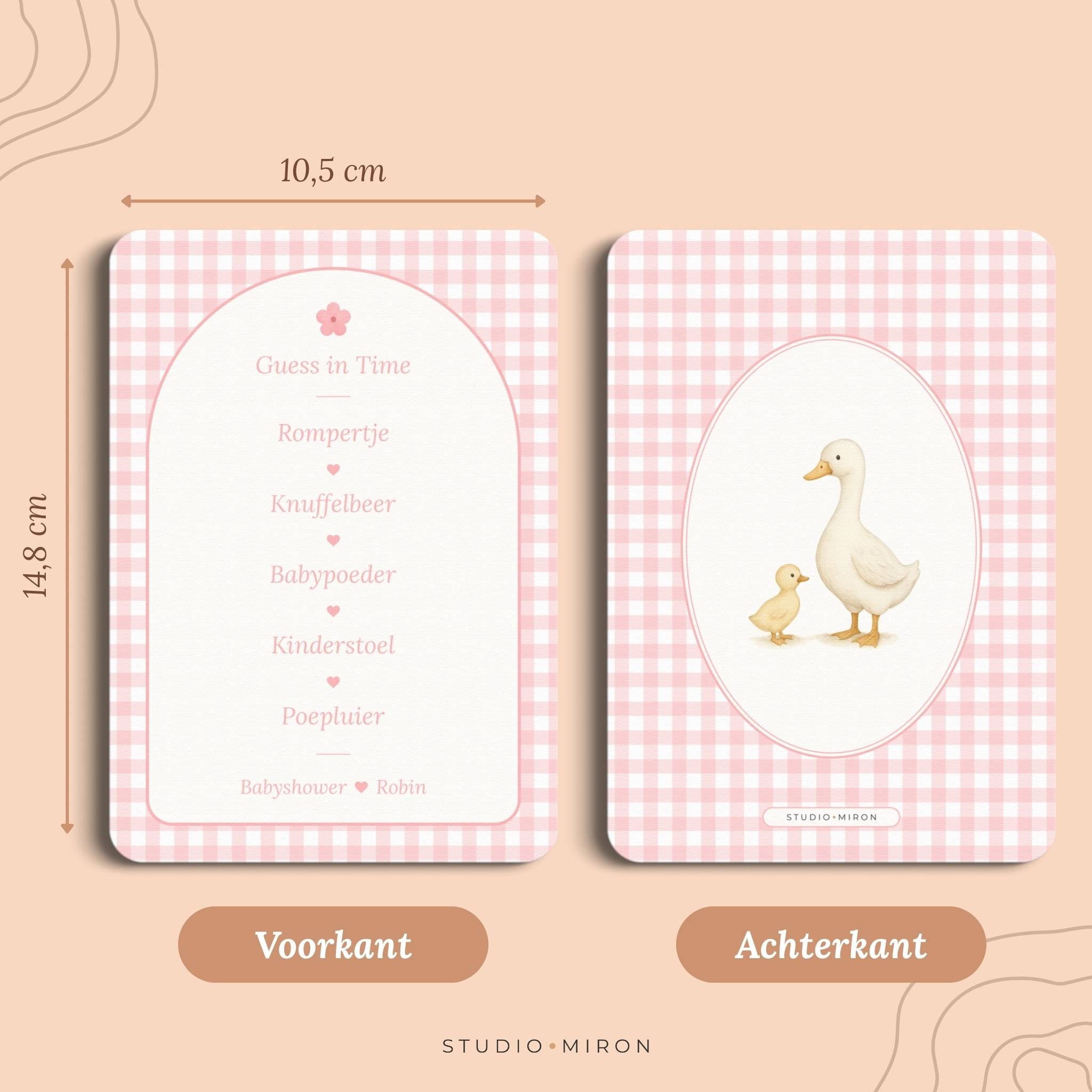 Guess in Time | Gingham Roze