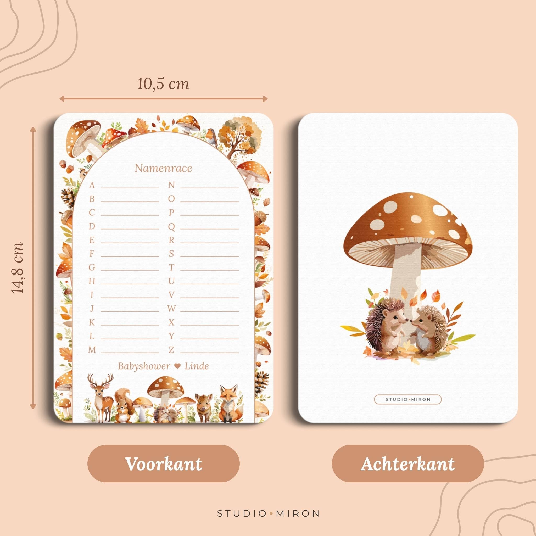 Namenrace | Bosdieren